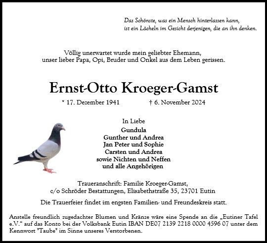 Ernst-Otto Kroeger-Gamst