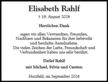 Elisabeth Rahlf