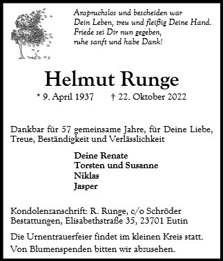 Helmut Runge