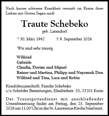 Traute Schebeko