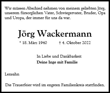 Jörg Wackermann