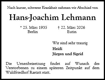 Hans-Joachim Lehmann