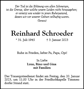 Reinhard Schroeder