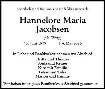 Hannelore Jacobsen