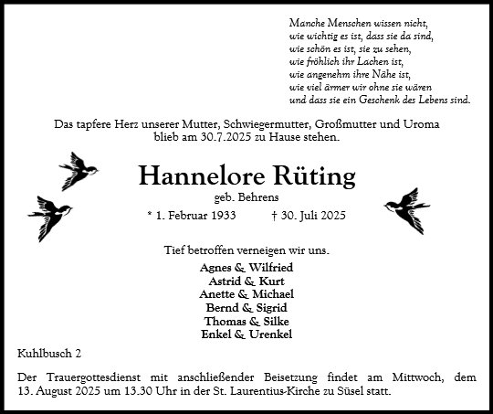 Hannelore Rüting