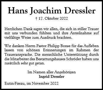 Hans Joachim Dressler