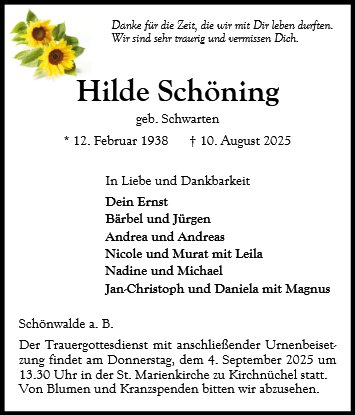 Hilde Schöning