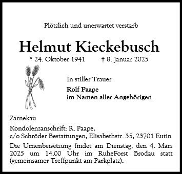 Helmut Kieckebusch