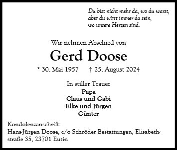 Gerd Doose