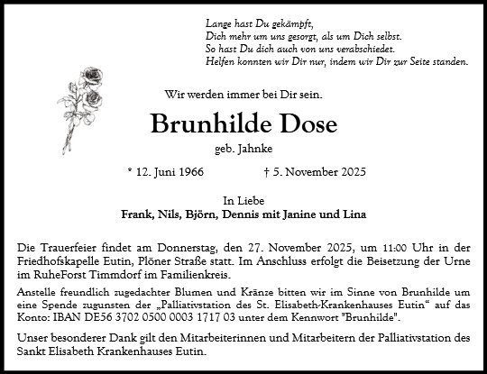 Brunhilde Dose