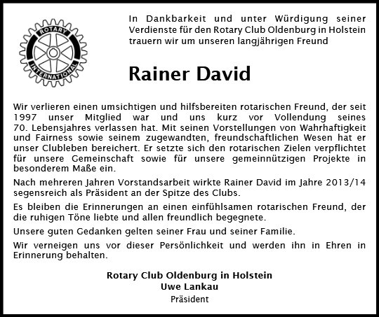 Rainer David