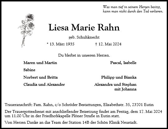 Liesa Marie Rahn