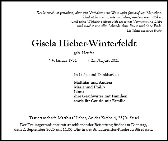 Gisela Hieber-Winterfeldt