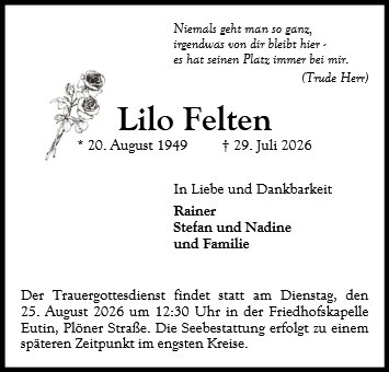 Lieselotte Felten