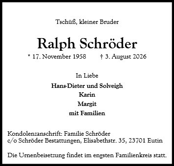 Ralph Schröder