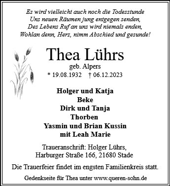 Thea Lührs