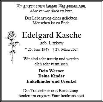 Edelgard Kasche