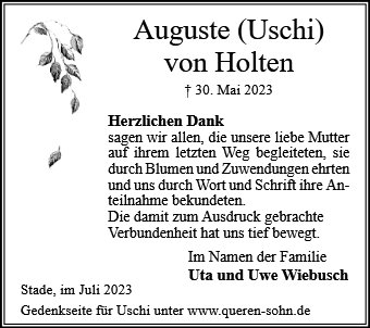 Auguste von Holten