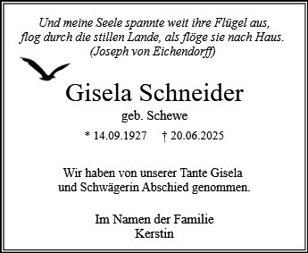Gisela Schneider