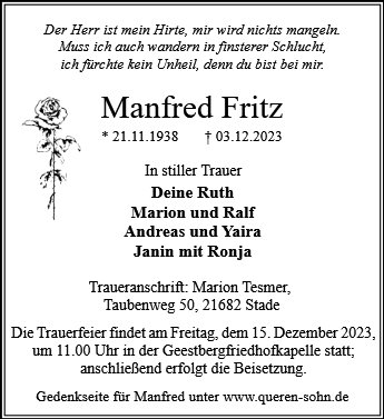 Manfred Fritz
