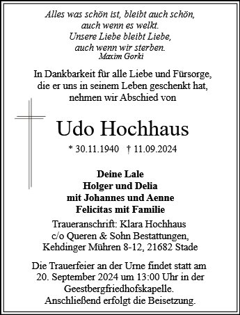 Udo Hochhaus