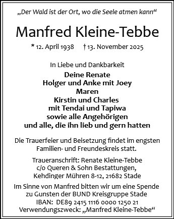 Manfred Kleine-Tebbe