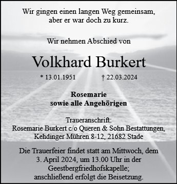 Volkhard Burkert