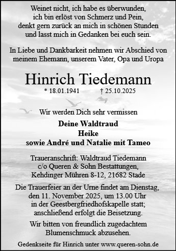 Hinrich Tiedemann