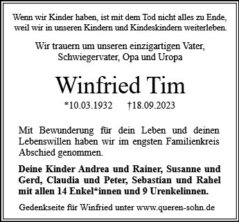 Winfried Tim