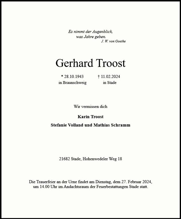 Gerhard Troost