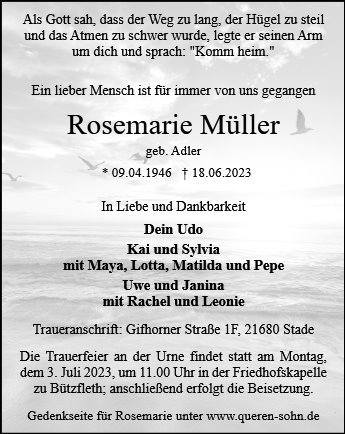 Rosemarie Müller