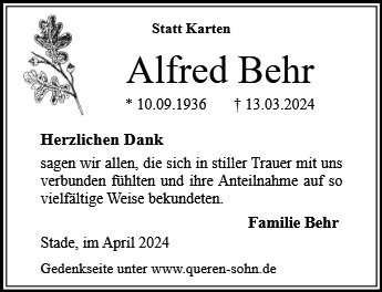 Alfred Behr