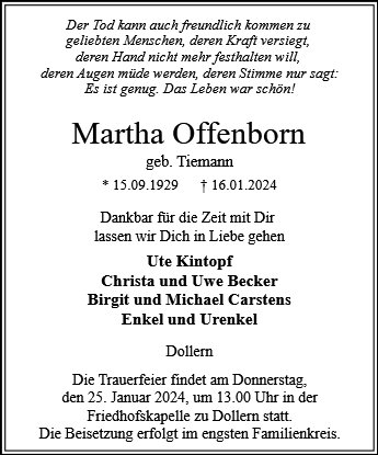 Martha Offenborn