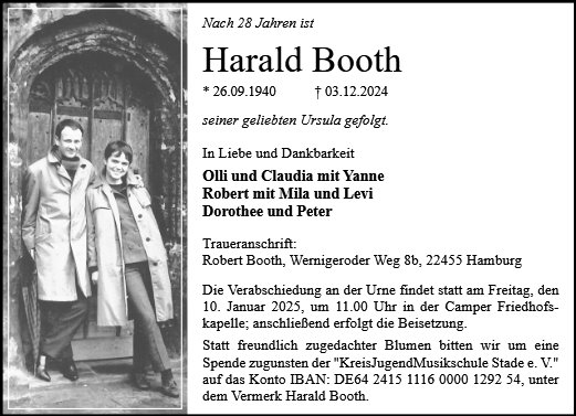 Harald Booth