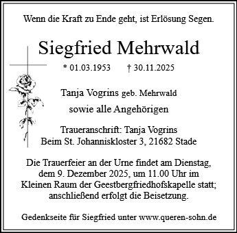 Siegfried Mehrwald