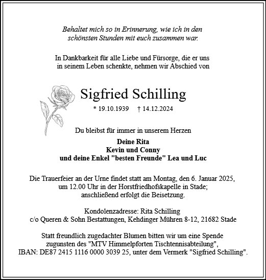 Sigfried Schilling