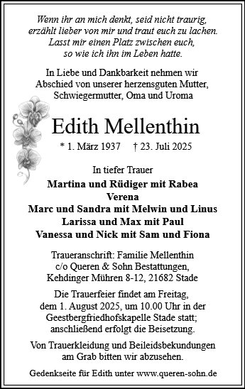 Edith Mellenthin