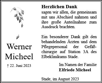 Werner Micheel