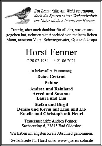 Horst Fenner