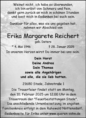 Erika Margarete Reichert