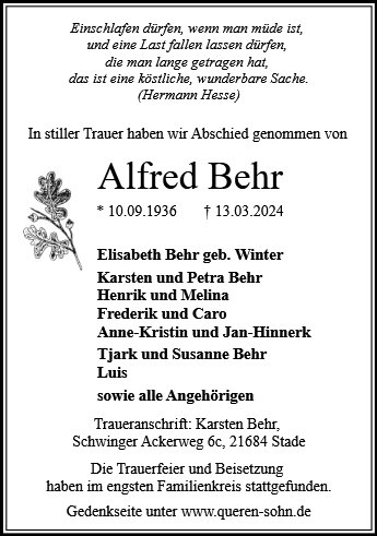 Alfred Behr