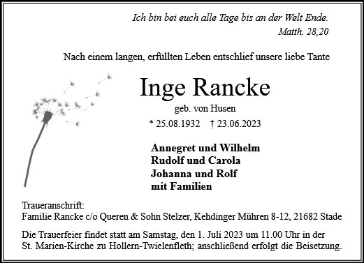 Inge Rancke