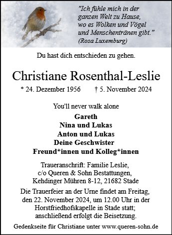 Christiane Rosenthal-Leslie