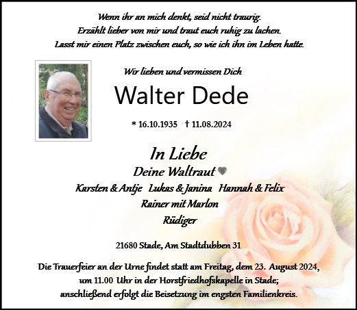 Walter Dede