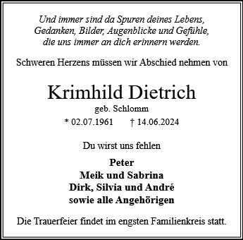 Krimhild Dietrich