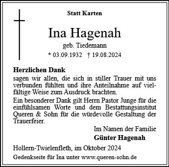 Ina Hagenah