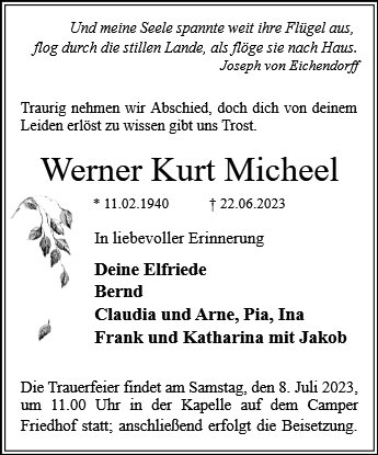 Werner Micheel