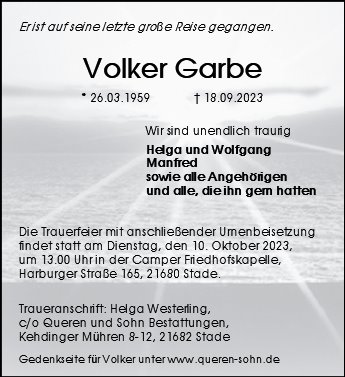 Volker Garbe