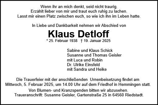 Klaus Detloff