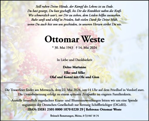 Ottomar Weste